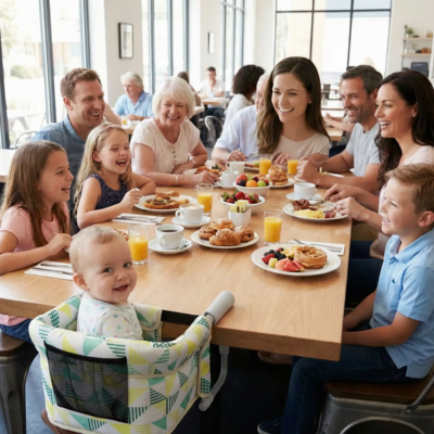 Sièe de table nomade sécure bruch famille