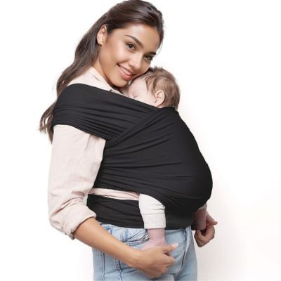 Sling bébé confortable bébé noir