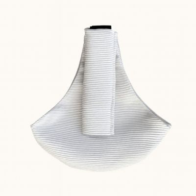 Sling bébé ultra confortable blanc