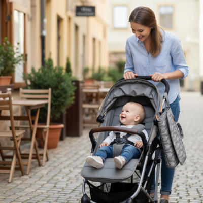 Tapis à langer compact confort pratique sortie