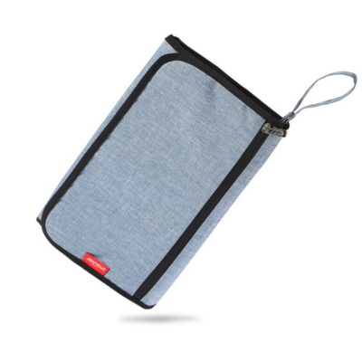 Tapis à langer nomade comfy voyageur bleu