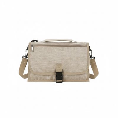 Tapis à langer nomade confort voyage beige