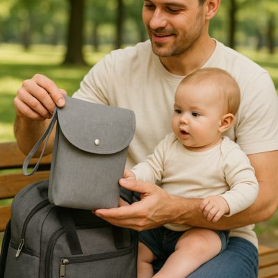 trousse de toilette bébé nomade papa